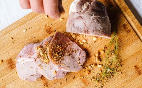 四万十ダバダ火振栗豚 ハム（約480g） 豚肉 ハム 冷凍 ブランド 豚肉