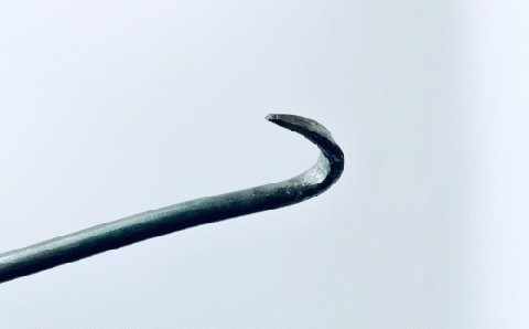 鍛治職人が作った 石垣の草取り 草抜き 道具 ガーデニング 雑草抜き