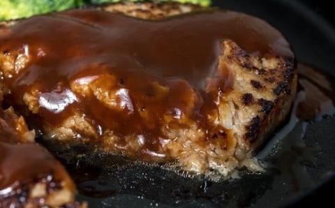 究極の黄金比！安心・無添加ハンバーグ5個セット ／Adf-B14