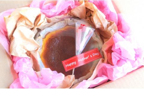 【贈答 ギフト】バスクチーズケーキ～四万十の米粉入り～　母の日　父の日　誕生日／Bmu-A67