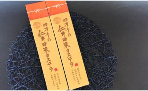 四万十の米粉カステラ【龍馬の太鼓判】プレーン＆プレーン半斤2本セット／Bmu-A69