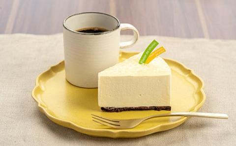 高知県産ゆずを使った爽やかレアチーズケーキ　6号ホール／Gbn-43