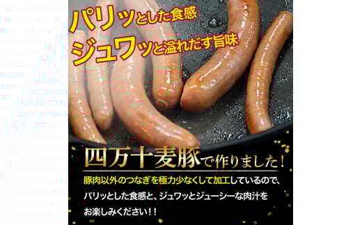 平野協同畜産のウインナー(計27本)＆フランクフルト(5本)セット （合計1,250g） ウィンナー 国産ソーセージ 国産ウインナー 国産ウィンナー 肉 お肉 四万十ポーク 冷凍 小分け／Ahc-02