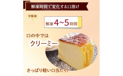 バスクチーズケーキ～四万十の米粉入り～ 2個セット ／Bmu-64