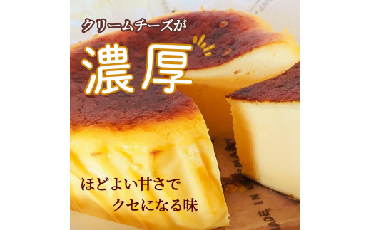バスクチーズケーキ ～四万十の米粉入り～ 4号 12cm ／Bmu-A36
