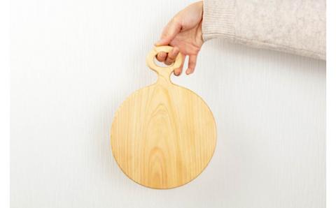 まあるく優しい木製カッティングボード（丸形 小3枚セット）／Ole-14