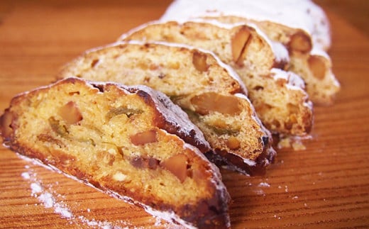 【2026年先行予約】1年かけた四万十の旬でつくるシュトーレン2026 3本セット　冬 クリスマス プレゼント スイーツ お菓子 ケーキ パン カゴノオト／Ikg-Z105