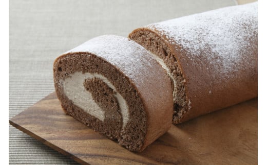 卵屋がつくる！甘さとほろ苦さがくせになる「ちょこっこロール」・カット済（2cmカット×24P・冷凍）【着日指定必須】／Gbn-29 