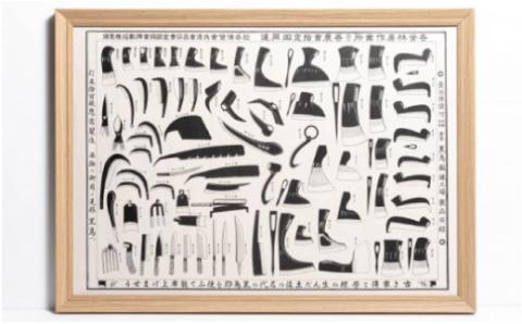 土佐打刃物 黒鳥カタログポスター A2サイズ／Pkt-A090