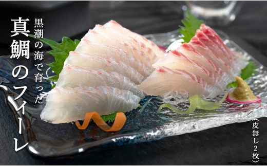 真鯛 フィーレ 皮なし 計500～740g｜冷蔵 真空パック たい 鯛 フィレ カルパッチョ スキンレス 下処理不要 使いやすい 半身 即日発送 配達日指定可 産地直送 刺身 鯛丼 海鮮丼 鯛めし はやぶさ水産 高知県 大月町産