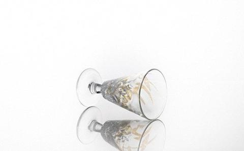 ［1372］アクア　ワイングラスセット