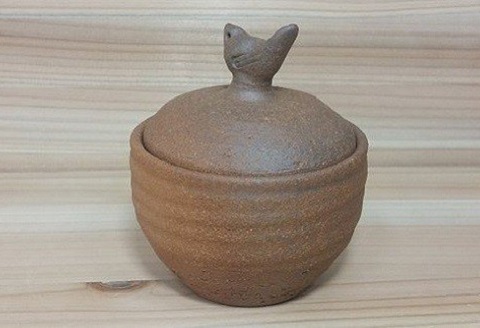 塩壷 シロチドリ 日常屋 調味料入れ 食器 保存容器 塩 調味料 保存 セット キッチン用具 キッチン用品 キッチン雑貨 雑貨 陶器 高知県 黒潮町［1489］