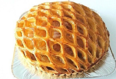 カスタード アップルパイ りんごパイ 洋菓子 スイーツ お菓子 おかし 冷凍 クリスマス 誕生日 ギフト プレゼント 贈り物 贈答用 デザート 焼き菓子 カスタードクリーム りんご パイ 高知 黒潮町［0975-2］