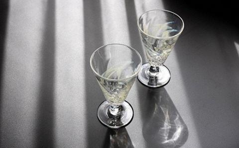 ［1372］アクア　ワイングラスセット