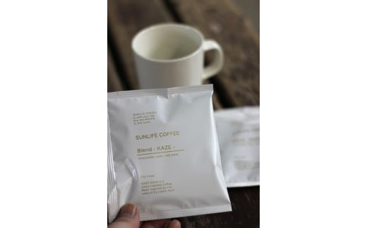 コーヒー バッグ Blend -KAZE　7袋［1650］