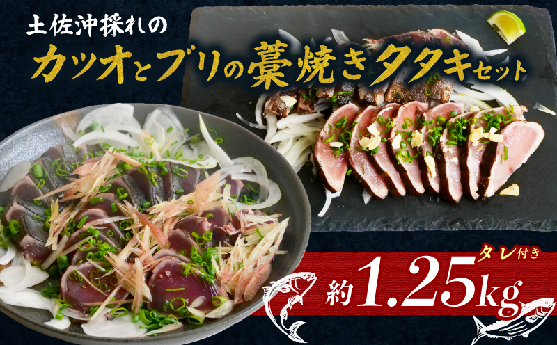 土佐沖 一本釣り 鰹 藁焼き たたき 天然 ぶり 藁焼きたたき セット かつお かつおのたたき わら焼き かつおたたき 鰹のたたき 鰤 ブリ 新鮮 魚 海鮮 魚介 鮮魚 刺身 お刺身 本場 高知 ふるさと納税鰹のたたき ふるさと納税鰹 高知県 黒潮町［0983-2］