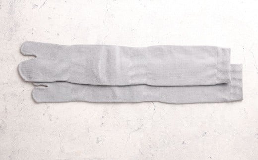 【グレー】 【24-27cm】 極上ソックス！極 綿足袋 ハイソックス 2足組 靴下 くつした くつ下 ソックス 福岡県 北九州市