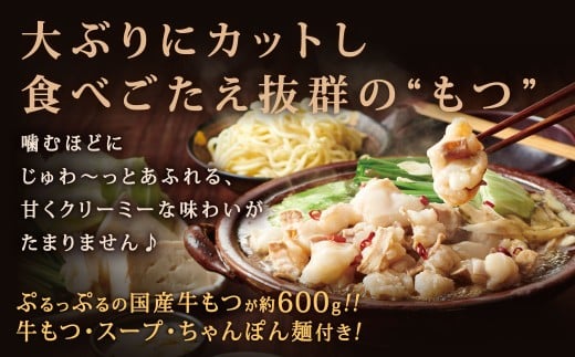 博多もつ鍋やまや もつ鍋セット あごだし醤油味（5～6人前）