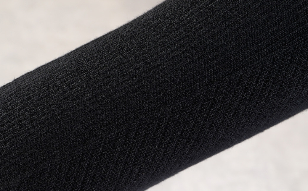 【22-24cm】着圧 先丸 ハイソックス Sサイズ 2足組 (ブラック) 靴下 足のむくみや立ち仕事に最適！