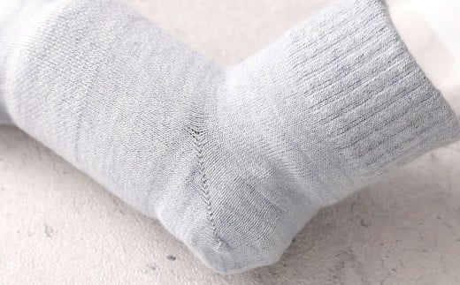 【グレー】 【22-25cm】 履き口ゆったり設計！締め付けが苦手な方におススメ！ふわぽかソックス 3足組 靴下 くつした くつ下 ソックス 福岡県 北九州市