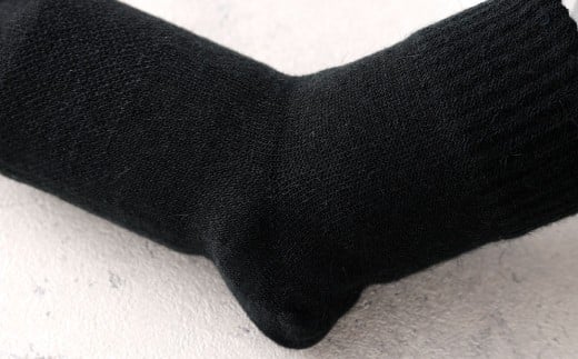 【ブラック】 【22-25cm】 履き口ゆったり設計！締め付けが苦手な方におススメ！ふわぽかソックス 3足組 靴下 くつした くつ下 ソックス 福岡県 北九州市