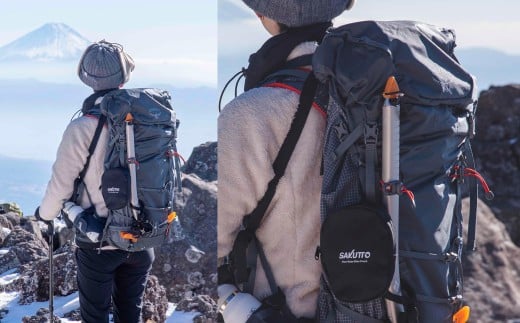 SAKUTTO 携帯浄水器 専用ポーチ （ブラック） アウトドア ポーチ 登山 小物入れ 【日本正規品】 福岡県 北九州市