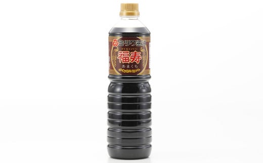 ミツワ醤油 人気NO.1 濃口醤油 福寿 1L×6本 計6L セット