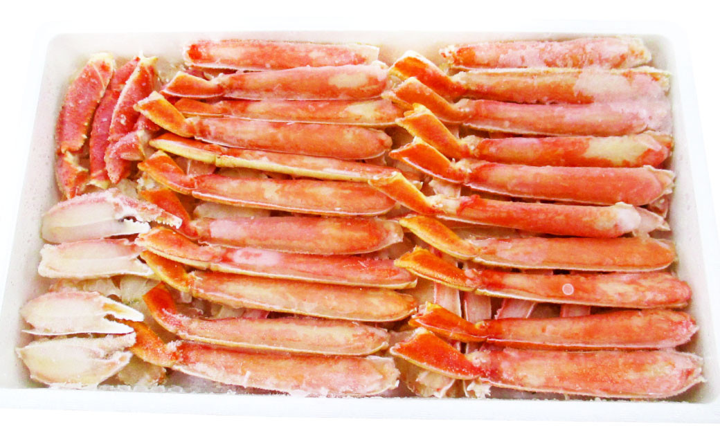 ボイル ズワイガニ ハーフポーション 3Lサイズ 2kg（化粧箱入り）カニ 蟹 かに ずわい 冷凍