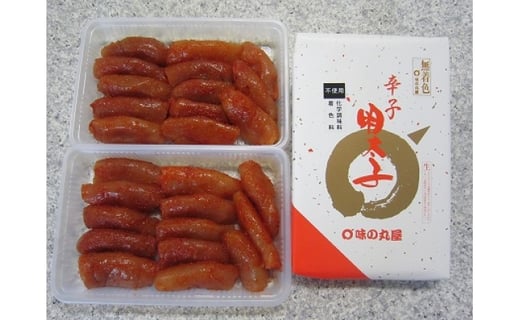 味の丸屋 天然だし無着色辛子明太子切子(1340g)