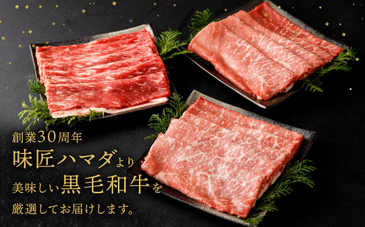 九州産 黒毛和牛 赤身スライス (もも・うで) 1.2kg (300g×4パック) 【2026年3月発送】お肉 牛肉 国産牛 和牛 冷凍 小分け