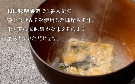 ワダの即席みそ汁（10個入）