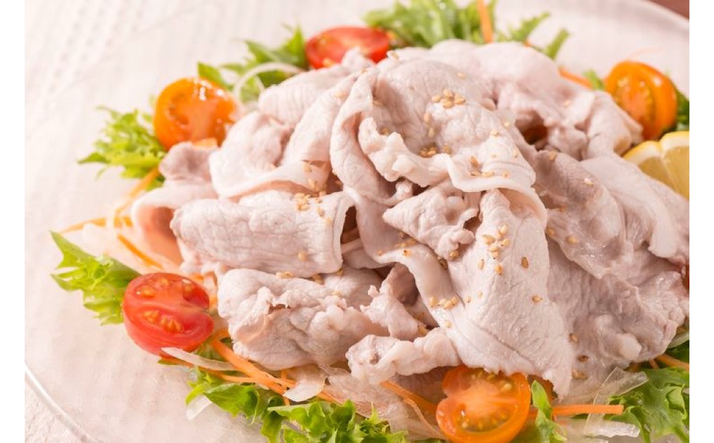 関門ポーク しゃぶ用 ローススライス 80g×12パック 計960g