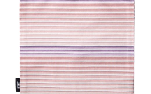 「小倉 縞縞」 リボンBAGとマスクセット #152 紅の調べ