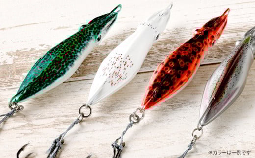 烏賊ヤロー 60g 計4個 セット ルアー 烏賊 イカ いか ジグ 釣り 釣具