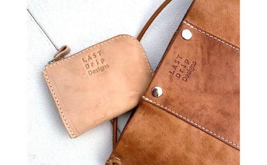 お札を折らないL字財布 （コンパクト）