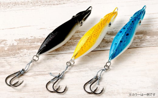 烏賊ヤロー 80g 計3個 セット ルアー 烏賊 イカ いか ジグ 釣り 釣具