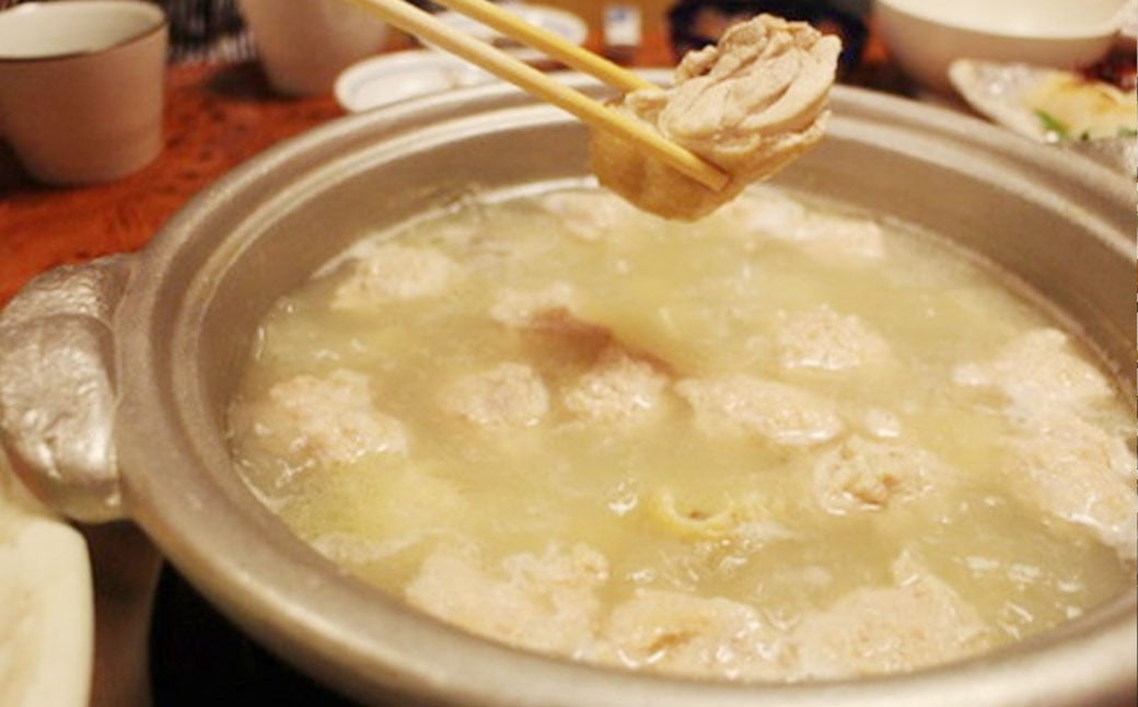 北九州小倉で、長く愛された日本料理職人による一品！！プロの料理人の味をご家庭で味わえる 水炊き セット