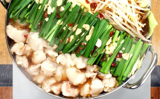 【3カ月定期便】 博多もつ鍋 （味噌味） 3人前×3回 計9人前 もつ鍋 モツ鍋 もつ モツ 牛もつ 鍋 味噌 みそ味 冷凍 福岡県 北九州市