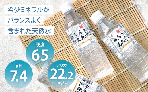 合馬の天然水 500ml 2ケース（24本入り×2箱）