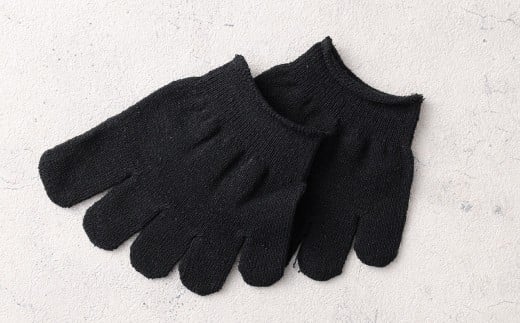 【ブラック】 【フリーサイズ】 リピート続出！ロングセラーNo1！シルク 5本指 ハーフソックス 3足組 靴下 くつした くつ下 ソックス 福岡県 北九州市