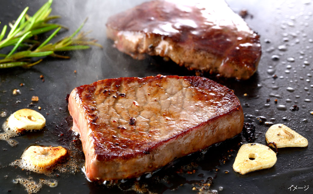 関門和牛 赤身ステーキ と すきしゃぶ セット 計1.1kg