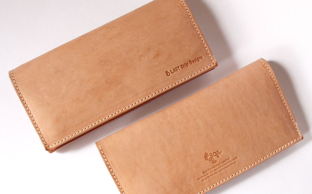 長札入れ(カード段付き・小銭入れなし) 王道長財布・定番の質実剛健なレザーロングウォレット