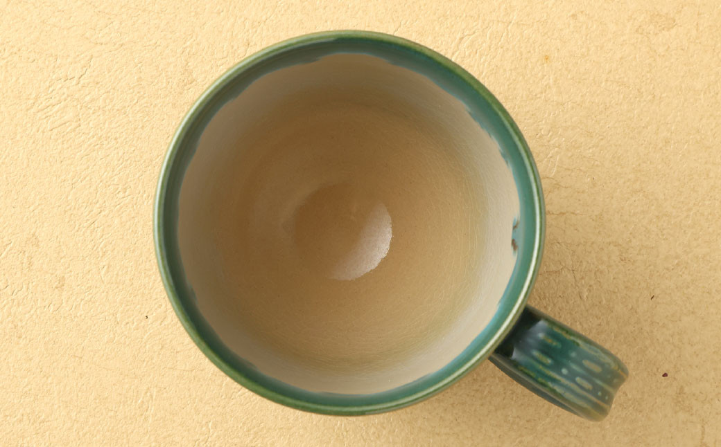 総緑マグカップ