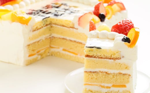 【指定日必須】 感謝ケーキ 6号（18cm×18cm）