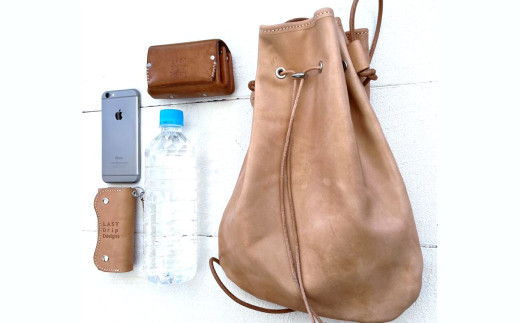 巾着 サコッシュ ショルダーバッグ （Lサイズ）