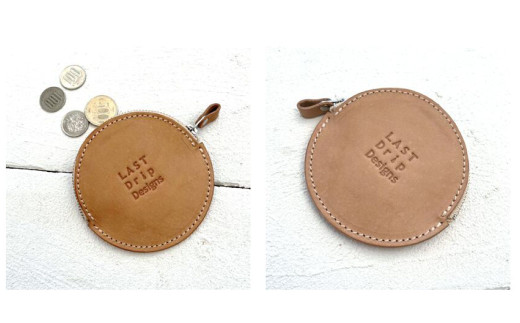 ラウンド ZIP 小銭入れ