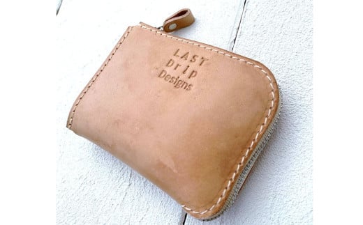 お札を折らないL字財布 （コンパクト）