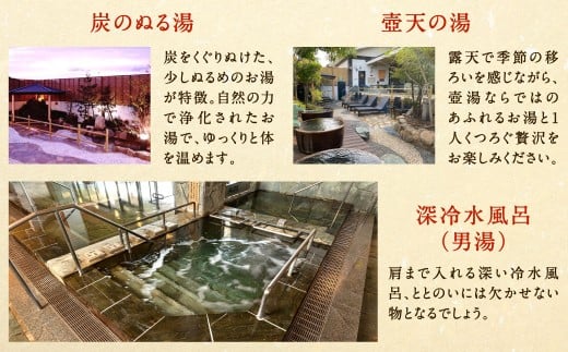 本城天然温泉おとぎの杜 入浴チケット 4枚（1枚1名様用）