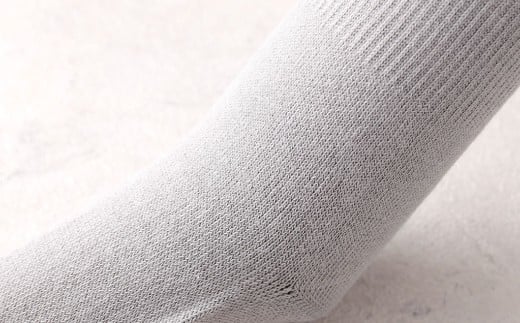 【グレー】 【24-27cm】 極上ソックス！極 綿足袋 ハイソックス 2足組 靴下 くつした くつ下 ソックス 福岡県 北九州市