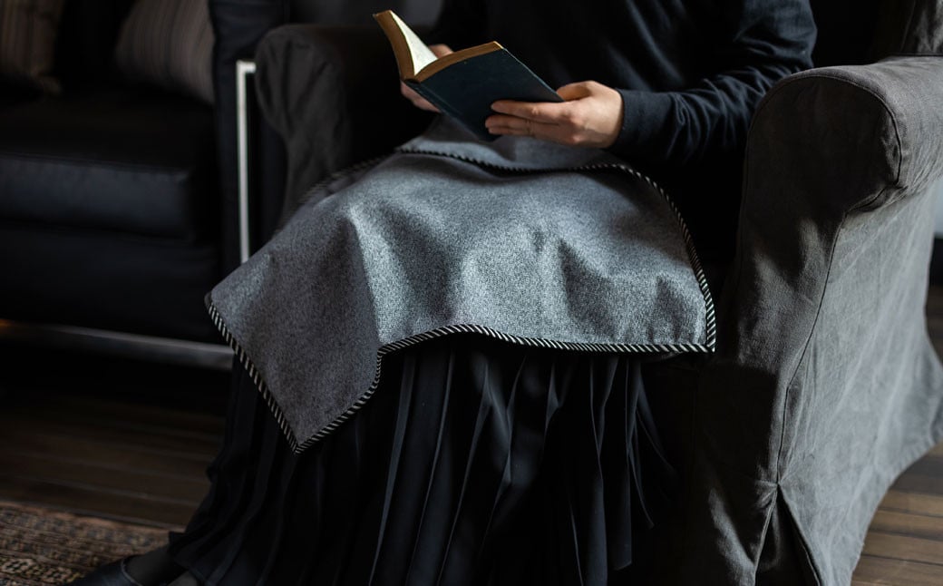 「小倉 縞縞」 レジャーセット (ピクニックシート ・ 霜降 クロス ) 【＃076梅薫】